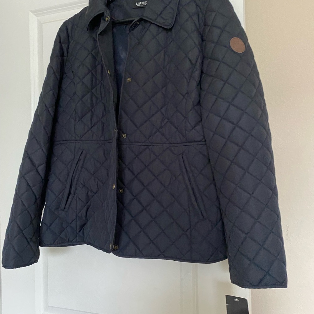 Diamond-Quilted Jacket by Lauren Ralph